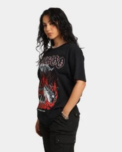 Goat Crew Chicago Vintage T-Shirt Black -Culture Kings Shop 02036779 YB001 womens 0060