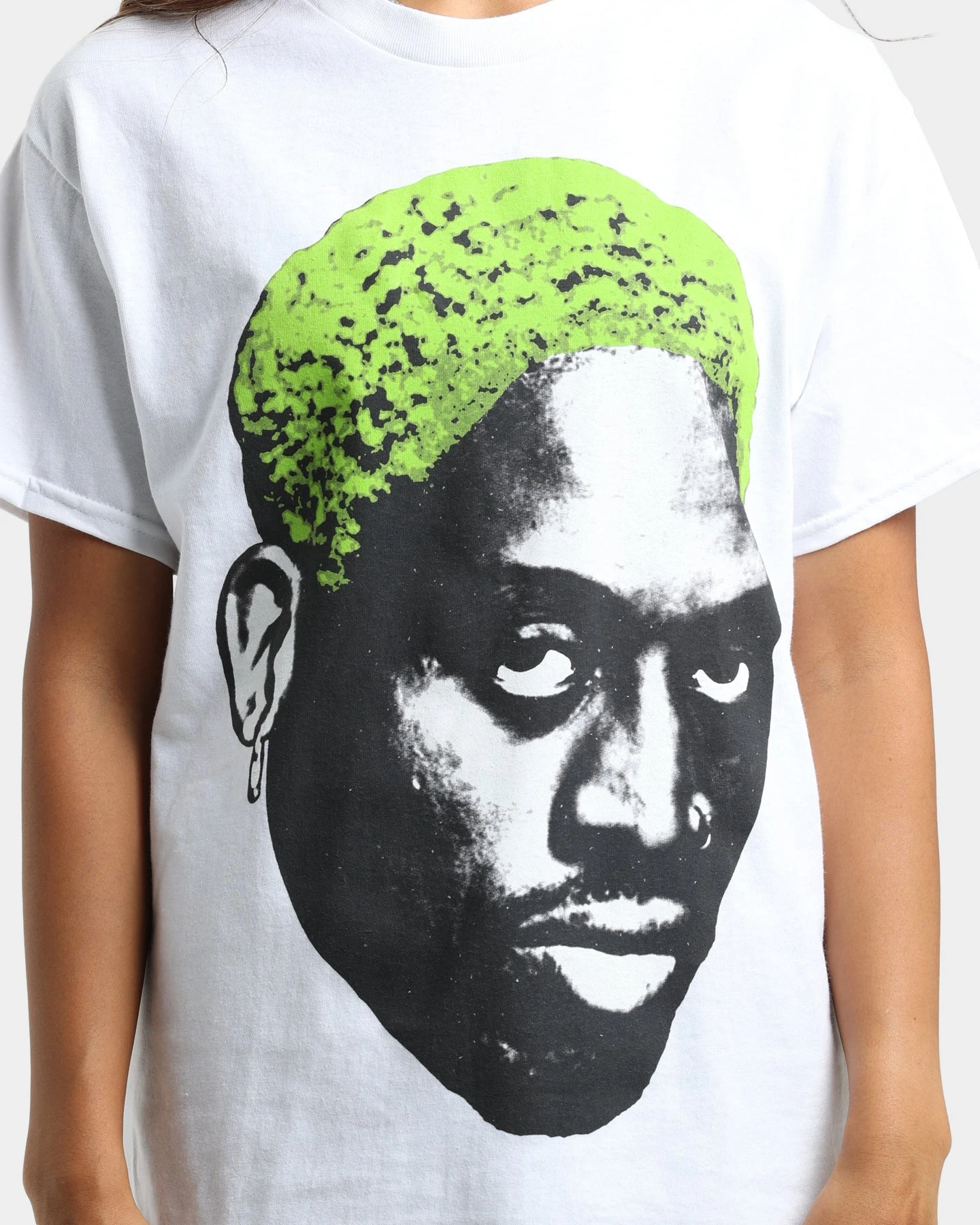 Rodman Brand Rodman Face T-Shirt White 5 Rodman Brand Rodman Face T-Shirt White - Image 3