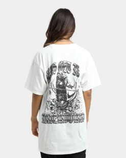 Rats Get Fat Underworld Vintage T-Shirt White 11 Rats Get Fat Underworld Vintage T-Shirt White -Culture Kings Shop 02037019 YW100 womens 0040
