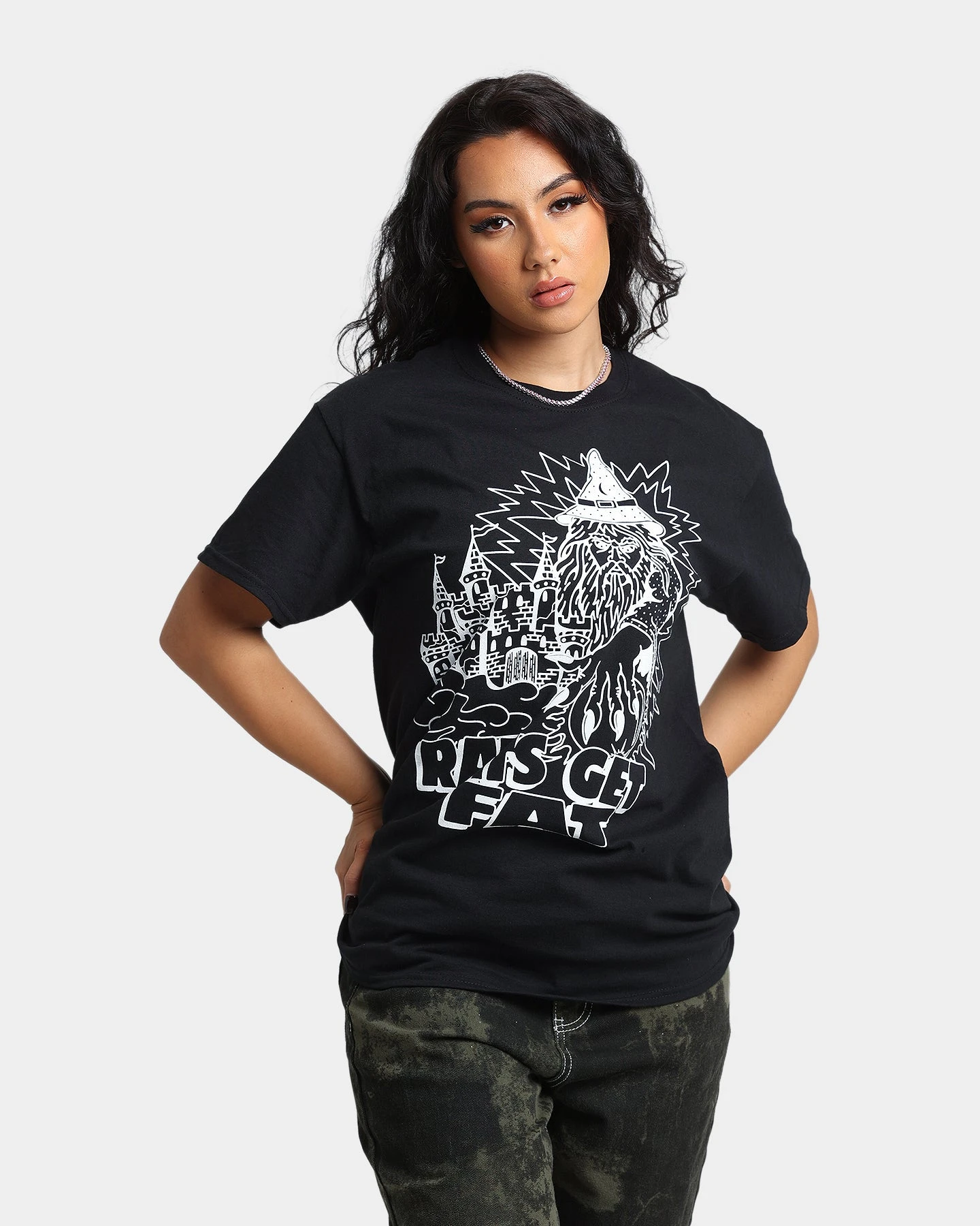 Rats Get Fat Wild Wizard T-Shirt Black 3 Rats Get Fat Wild Wizard T-Shirt Black