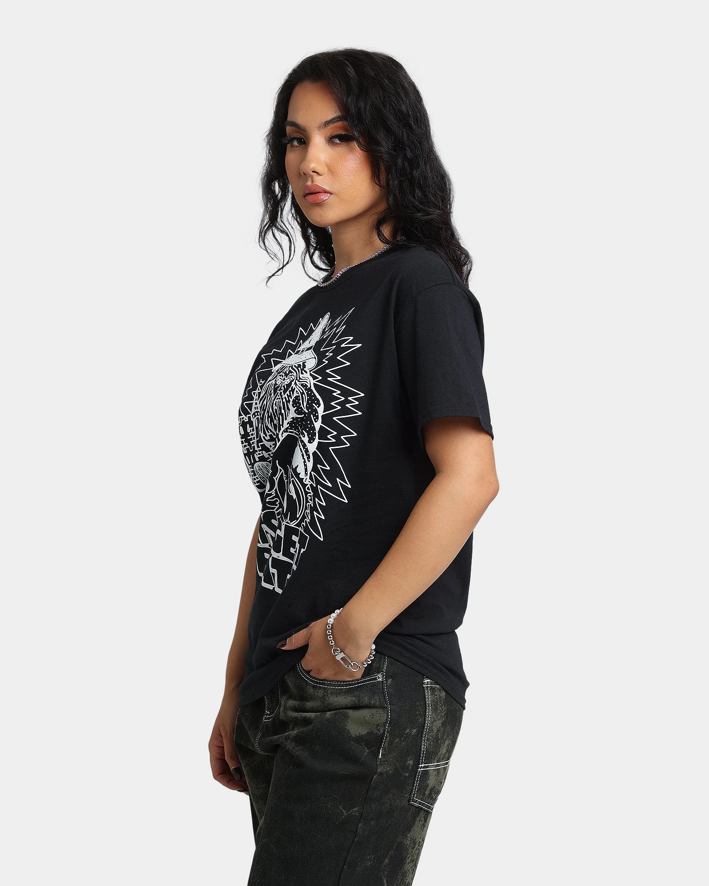 Rats Get Fat Wild Wizard T-Shirt Black 8 Rats Get Fat Wild Wizard T-Shirt Black - Image 6