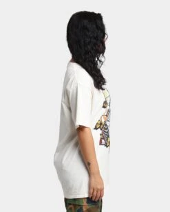 Goat Crew Green Skeleton Vintage T-Shirt Off White 12 Goat Crew Green Skeleton Vintage T-Shirt Off White -Culture Kings Shop 02037120 YO007 womens 0050