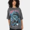 Loiter Dragon Born Vintage T-Shirt Charcoal -Culture Kings Shop 02037132 YC300 womens 0010