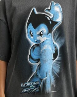 Loiter Loiter X Astro Boy Astro Vintage T-Shirt Charcoal -Culture Kings Shop 02037371 YC300 womens 0030