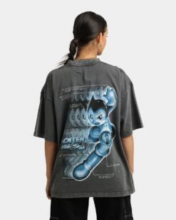 Loiter Loiter X Astro Boy Astro Vintage T-Shirt Charcoal -Culture Kings Shop 02037371 YC300 womens 0040
