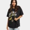 Goat Crew City Of Angels Vintage T-Shirt Black Wash