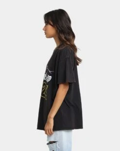 Goat Crew City Of Angels Vintage T-Shirt Black Wash -Culture Kings Shop 02037413 YB295 womens 0060