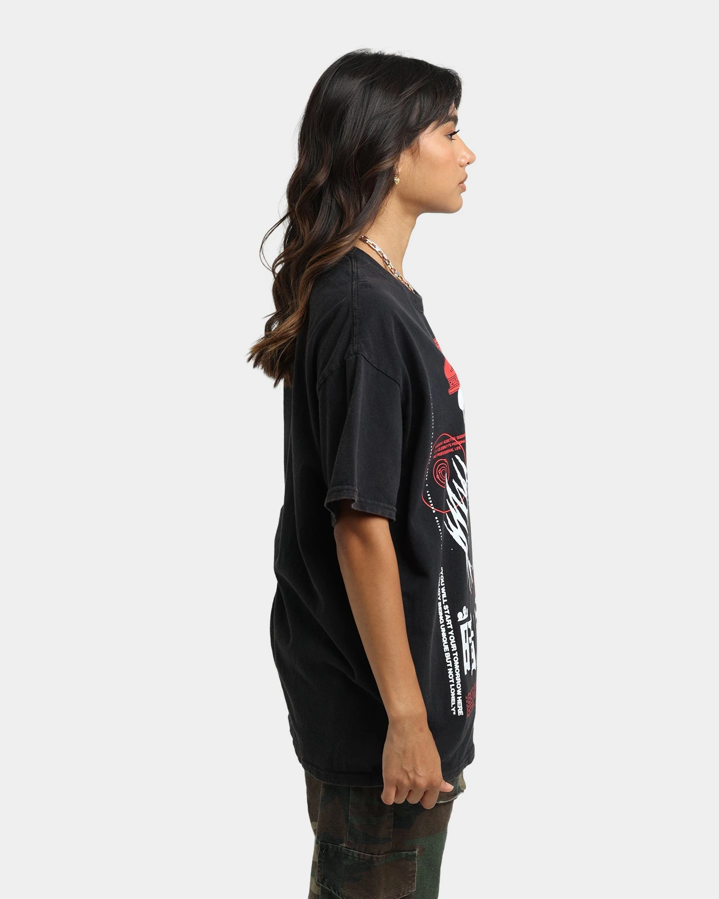 Goat Crew Korea T-Shirt Black Wash 7 Goat Crew Korea T-Shirt Black Wash - Image 5