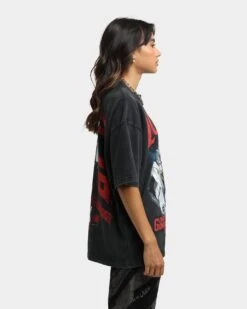 Loiter X Gundam Gundam Vintage T-Shirt Vintage Black -Culture Kings Shop 02037547 YV009 womens 0050