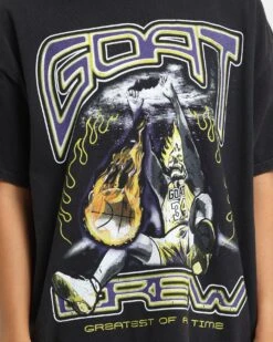 Goat Crew Space Slam T-Shirt Black Wash -Culture Kings Shop 02037613 YB295 womens 0030