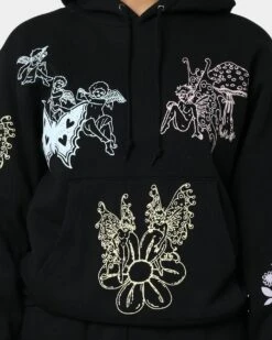 Obey Women's Amy Hoodie Black -Culture Kings Shop 02037992 YB001 womens 0030