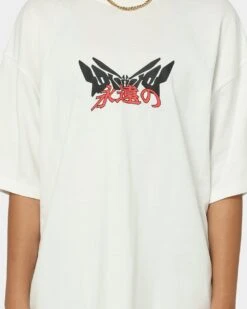 Loiter Eternal Vintage T-Shirt Off White -Culture Kings Shop 02038129 YO007 womens 0040