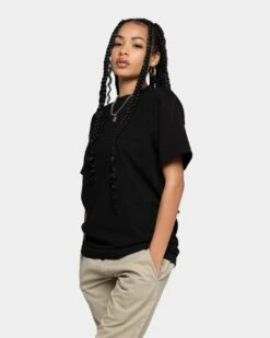 Shaka Wear Max Heavyweight Short Sleeve T-Shirt Black 13 Shaka Wear Max Heavyweight Short Sleeve T-Shirt Black -Culture Kings Shop 02038387 YB001 womens 0070