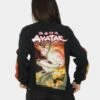 Goat Crew X Avatar: The Last Airbender Fire Nation Long Sleeve T-Shirt Black Wash -Culture Kings Shop 02038485 YB295 womens 0010