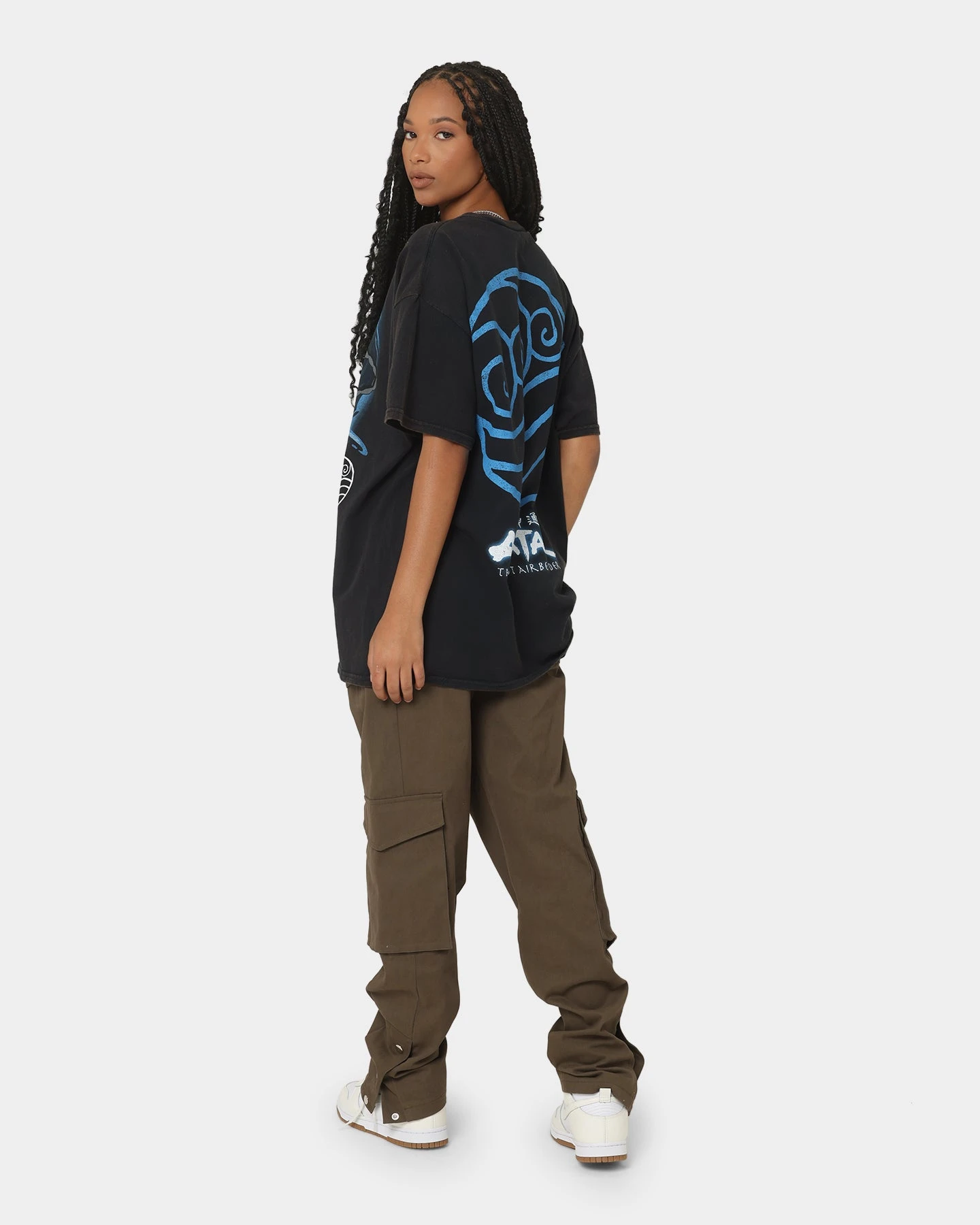 Goat Crew X Avatar: The Last Airbender Water Elements Vintage T-Shirt Black Wash 5 Goat Crew X Avatar: The Last Airbender Water Elements Vintage T-Shirt Black Wash - Image 3
