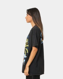 Goat Crew X Street Fighter Blanka Vintage T-Shirt Black Wash -Culture Kings Shop 02038557 YB295 womens 0060