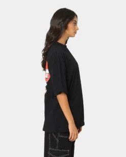 Loiter Love Below T-Shirt Black -Culture Kings Shop 02038892 YB001 womens 0050