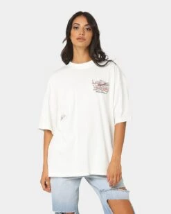 Loiter Love Below T-Shirt Off White -Culture Kings Shop 02038892 YO007 womens 0080