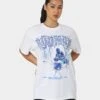 Rodman Brand Broken Glass T-Shirt White -Culture Kings Shop 02038996 YW100 womens 0010