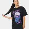 Rodman Brand The Worm Brain Vintage T-Shirt Black Wash 1 Rodman Brand The Worm Brain Vintage T-Shirt Black Wash -Culture Kings Shop 02039004 YB295 womens 0010