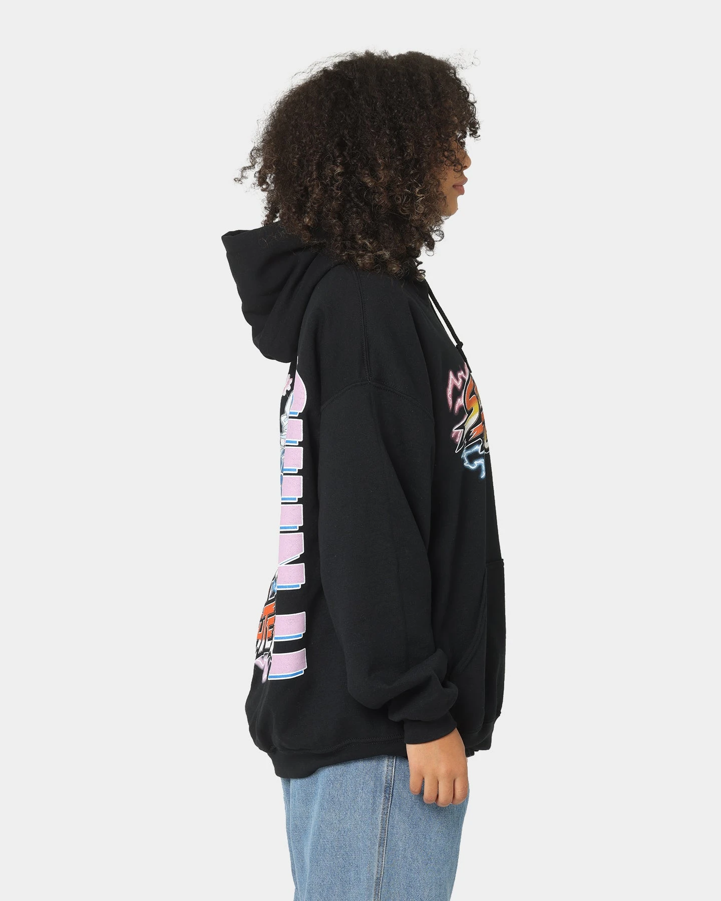 Goat Crew X Street Fighter Chun Li Hoodie Black 8 Goat Crew X Street Fighter Chun Li Hoodie Black - Image 6