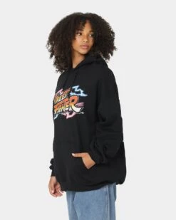 Goat Crew X Street Fighter Chun Li Hoodie Black 17 Goat Crew X Street Fighter Chun Li Hoodie Black -Culture Kings Shop 02039034 YB001 womens 0060
