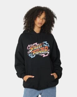 Goat Crew X Street Fighter Chun Li Hoodie Black 19 Goat Crew X Street Fighter Chun Li Hoodie Black -Culture Kings Shop 02039034 YB001 womens 0080