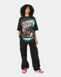 Loiter Speedway Vintage T-Shirt Vintage Black -Culture Kings Shop 02039050 YV009 womens 0030
