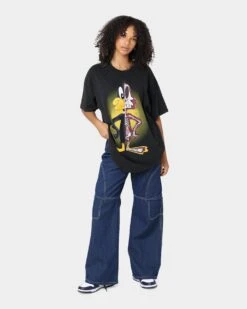 Goat Crew X Looney Tunes Daffy Vintage T-Shirt Black Wash 11 Goat Crew X Looney Tunes Daffy Vintage T-Shirt Black Wash -Culture Kings Shop 02039062 YB295 womens 0020
