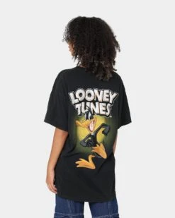 Goat Crew X Looney Tunes Daffy Vintage T-Shirt Black Wash 15 Goat Crew X Looney Tunes Daffy Vintage T-Shirt Black Wash -Culture Kings Shop 02039062 YB295 womens 0070