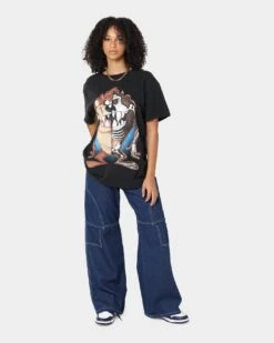 Goat Crew X Looney Tunes Tazzy Vintage T-Shirt Black Wash -Culture Kings Shop 02039066 YB295 womens 0020