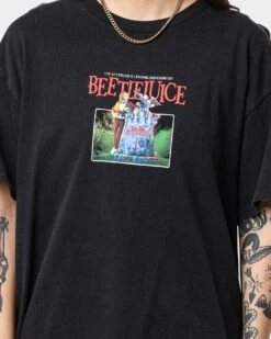 American Thrift X Beetlejuice Here Lies Vintage T-Shirt Vintage Black -Culture Kings Shop 02039107 YV009 womens 0030