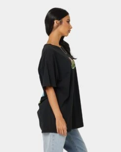 American Thrift Boy Genius Vintage T-Shirt Black Wash -Culture Kings Shop 02039116 YB295 womens 0060