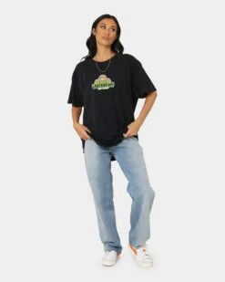 American Thrift Boy Genius Vintage T-Shirt Black Wash -Culture Kings Shop 02039116 YB295 womens 0080