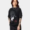 American Thrift X IT IT Movie Vintage T-Shirt Black Wash -Culture Kings Shop 02039330 YB295 womens 0010