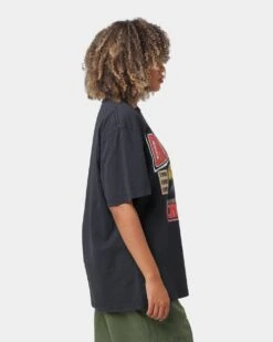 Mitchell & Ness Chicago Bulls Champion Tour T-Shirt Black 12 Mitchell & Ness Chicago Bulls Champion Tour T-Shirt Black -Culture Kings Shop 02039348 YB001 womens 0050