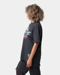 Mitchell & Ness Utah Jazz Oversized Logo Short Sleeve T-Shirt Vintage Black 13 Mitchell & Ness Utah Jazz Oversized Logo Short Sleeve T-Shirt Vintage Black -Culture Kings Shop 02039349 YV009 womens 0060