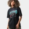 Mitchell & Ness Vancouver Grizzlies Oversized Logo Short Sleeve Vintage T-Shirt Vintage Black -Culture Kings Shop 02039353 YV009 womens 0010
