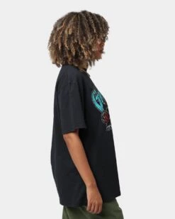 Mitchell & Ness Vancouver Grizzlies Oversized Logo Short Sleeve Vintage T-Shirt Vintage Black 12 Mitchell & Ness Vancouver Grizzlies Oversized Logo Short Sleeve Vintage T-Shirt Vintage Black -Culture Kings Shop 02039353 YV009 womens 0050