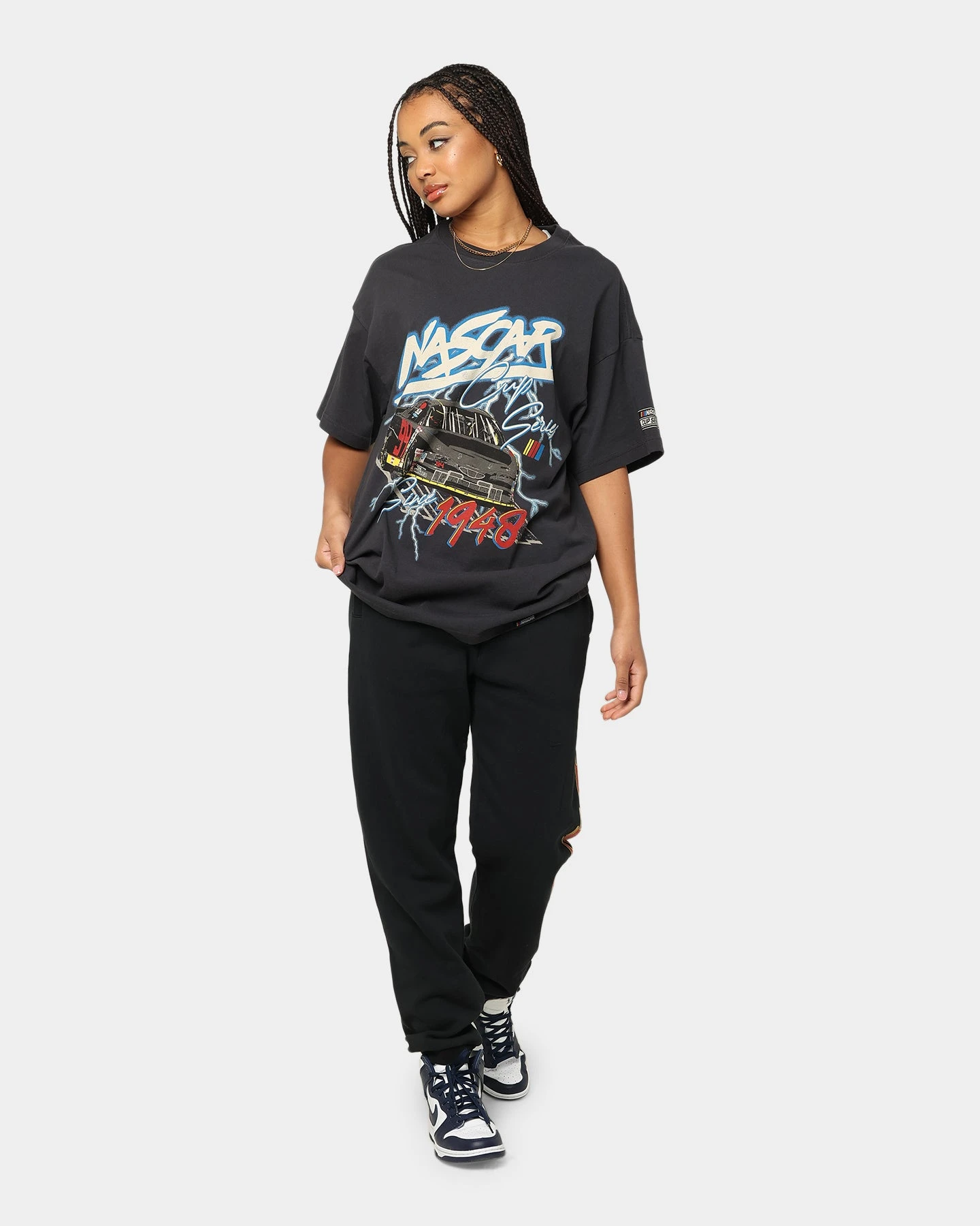 NASCAR Lightning Cup Series T-Shirt Washed Black 4 NASCAR Lightning Cup Series T-Shirt Washed Black - Image 2