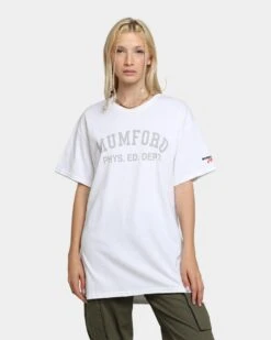 American Thrift X Beverly Hills Cop BHC Mumford Phys Ed T-Shirt White