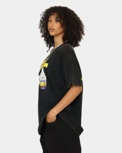 American Thrift X Pinky And The Brain Pinky And The Brain Vintage T-Shirt Black Wash 16 American Thrift X Pinky And The Brain Pinky And The Brain Vintage T-Shirt Black Wash -Culture Kings Shop 02039507 YB295 womens 0070