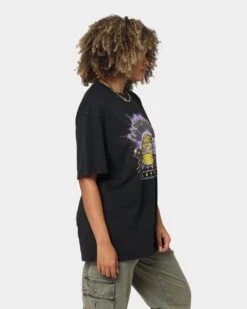 Mitchell & Ness Los Angeles Lakers Showtime Vintage T-Shirt Faded Black -Culture Kings Shop 02039547 YB554 womens 0050