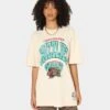 Mitchell & Ness Vancouver Grizzlies XL Arch Vintage T-Shirt Sand -Culture Kings Shop 02039549 YS214 womens 0010
