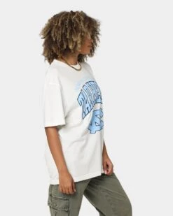 Mitchell & Ness UNC Tar Heels XL Arch Vintage T-Shirt Vintage White -Culture Kings Shop 02039552 YV003 womens 0050