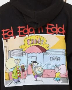 American Thrift X Ed, Edd N Eddy Jawbreaker Vintage Hoodie Black Wash -Culture Kings Shop 02039659 YB295 womens 0050