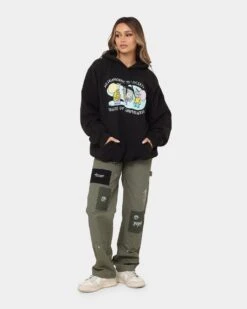 American Thrift X Ed, Edd N Eddy Jawbreaker Vintage Hoodie Black Wash -Culture Kings Shop 02039659 YB295 womens 0080