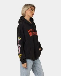 American Thrift X The Warriors The Warriors Vintage Hoodie Black Wash -Culture Kings Shop 02039660 YB295 womens 0060