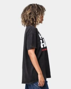 American Thrift X 420 How High Vintage T-Shirt Washed Black -Culture Kings Shop 02039745 YW607 womens 0050
