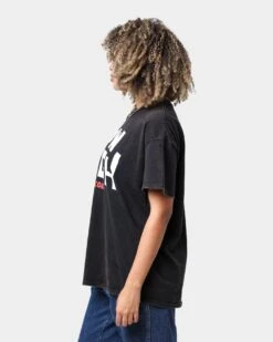 American Thrift X 420 How High Vintage T-Shirt Washed Black -Culture Kings Shop 02039745 YW607 womens 0060